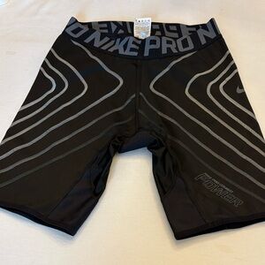 Nike Pro Combat Power Hyperstrong Compression Shorts Mens Black